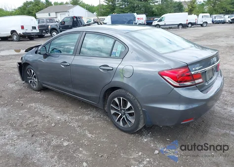 2013 Honda Civic Ex from USA, damaged, VIN 2HGFB2F86DH517285